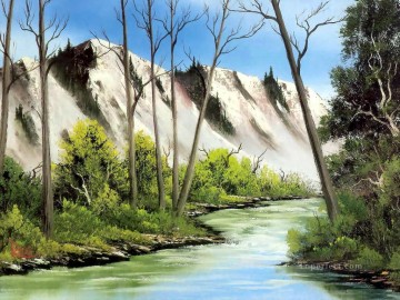 arizona splendor Bob Ross freehand landscapes Oil Paintings